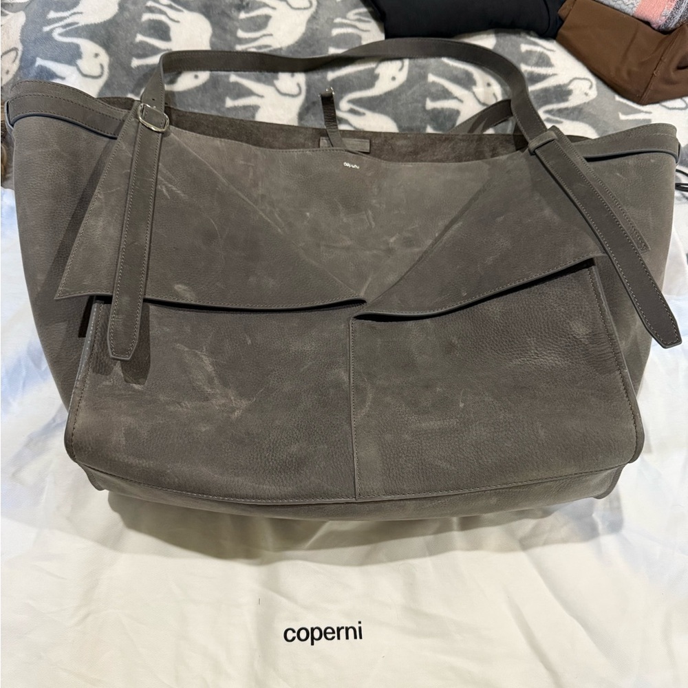 EUC Coperni Gray Cabas Tote in Slate Gray